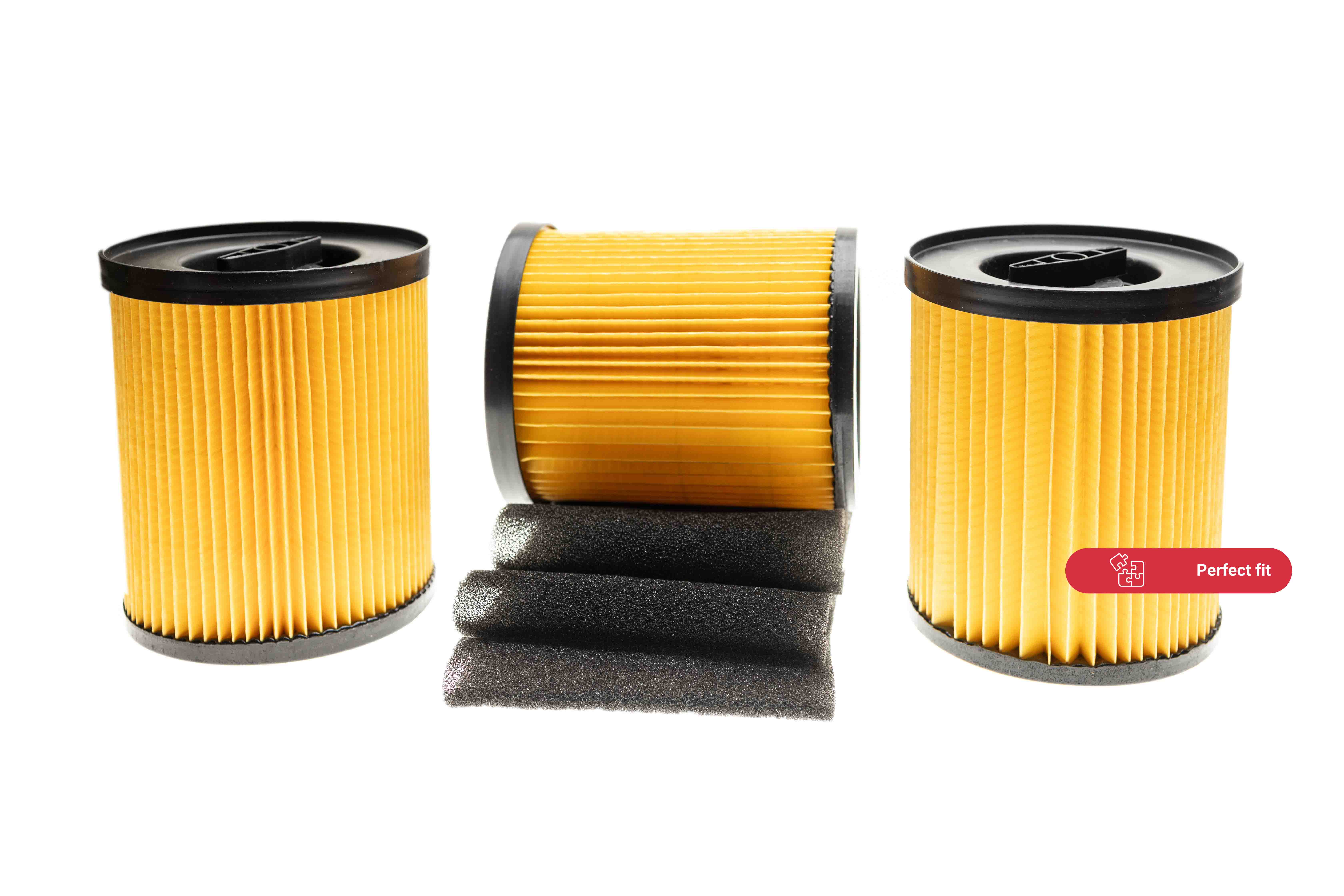 HEPA filter do vysávača PARKSIDE PWD 30 B1, 3 ks