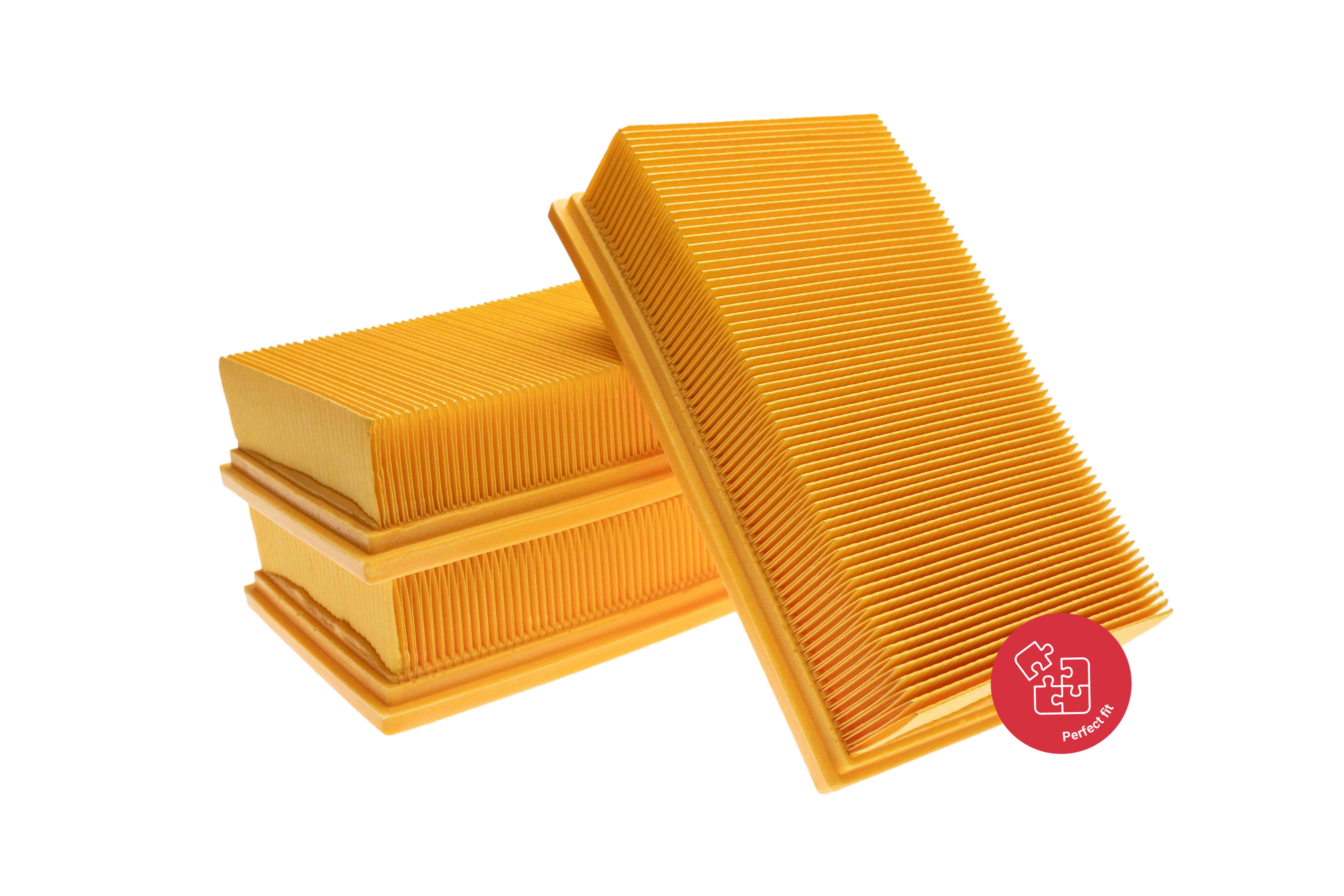 HEPA filter do vysávača WURTH ISS 30L, 3 ks